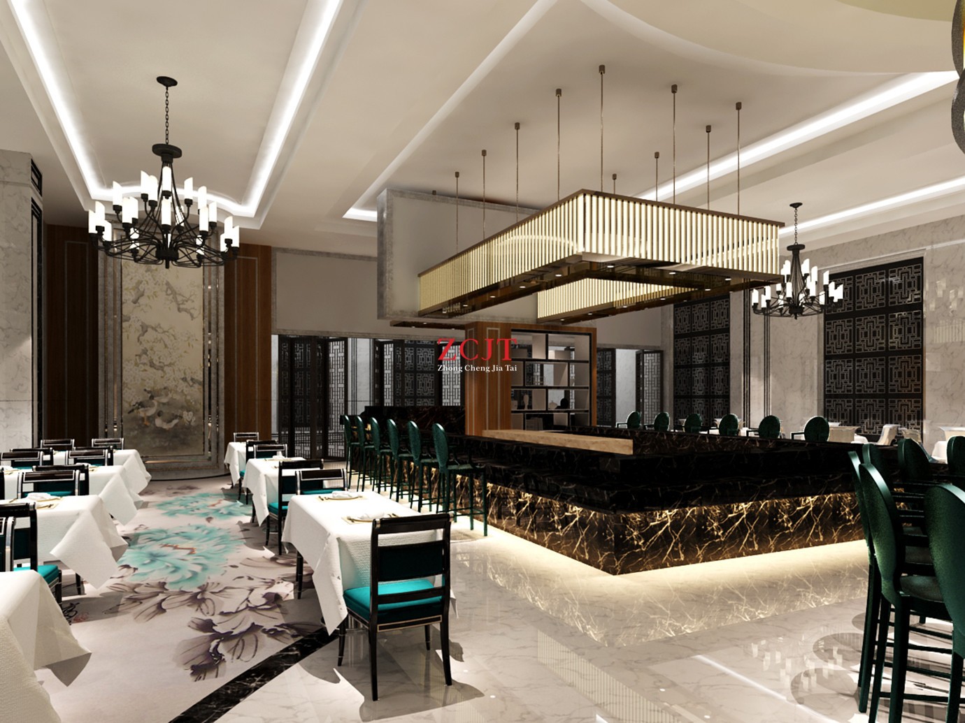 酒店西餐廳設(shè)計