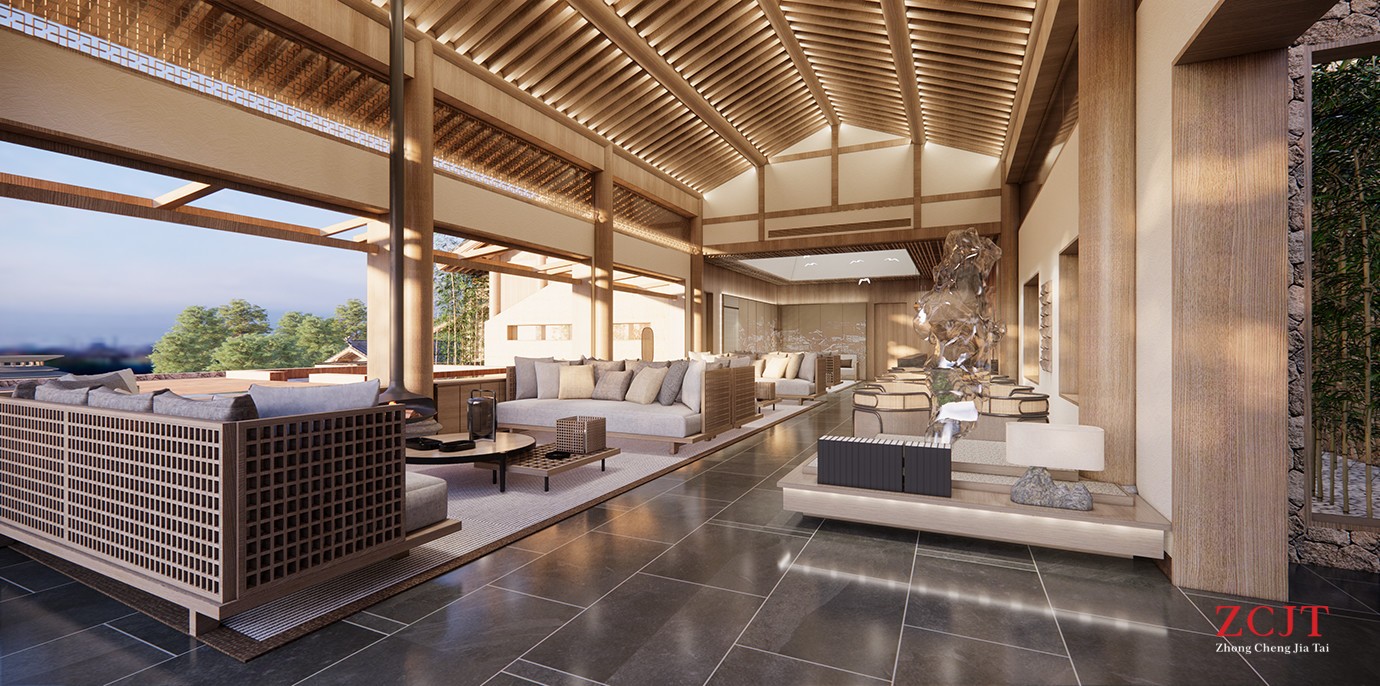 酒店茶室雅座裝修