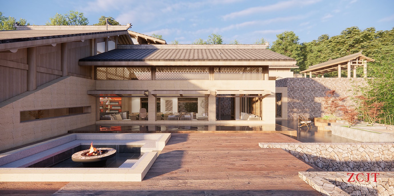 酒店室外區(qū)域設計