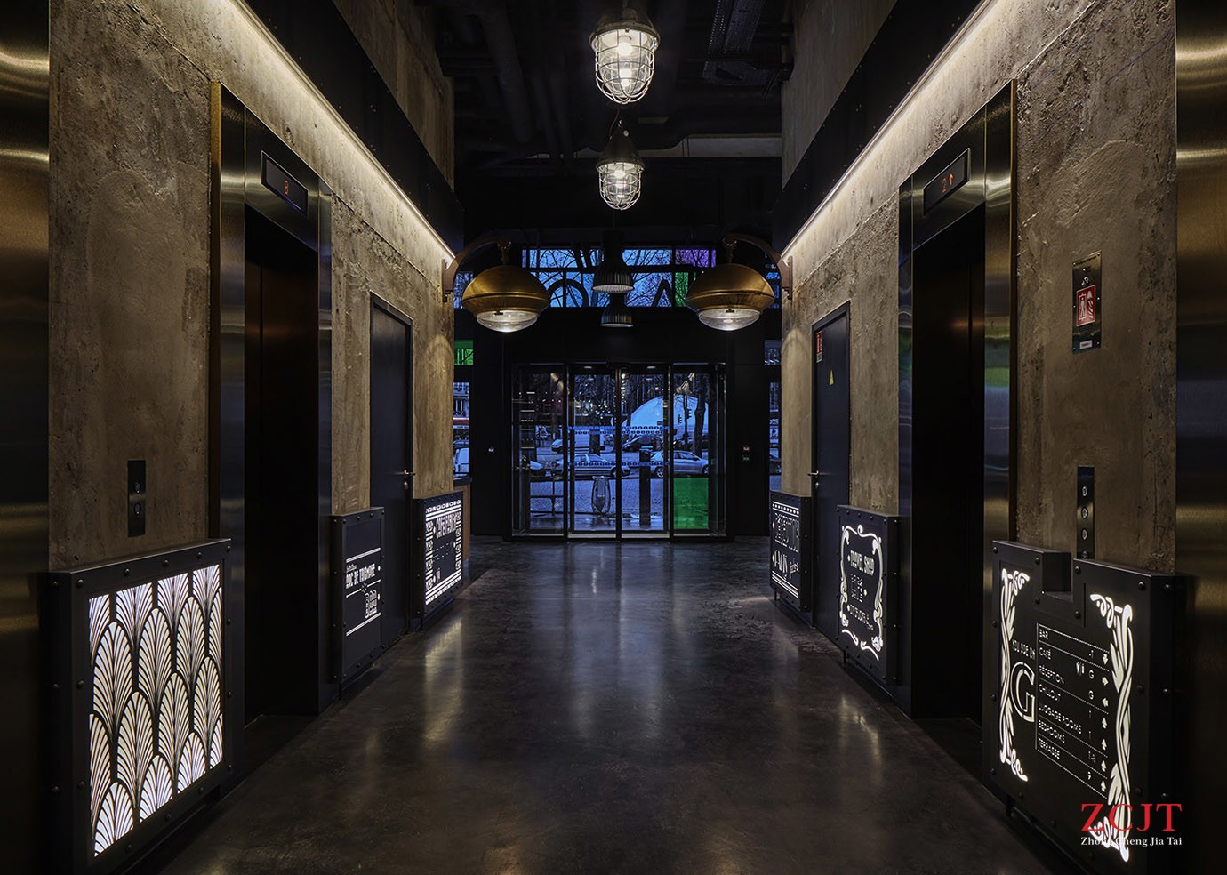 酒店電梯口設(shè)計(jì)