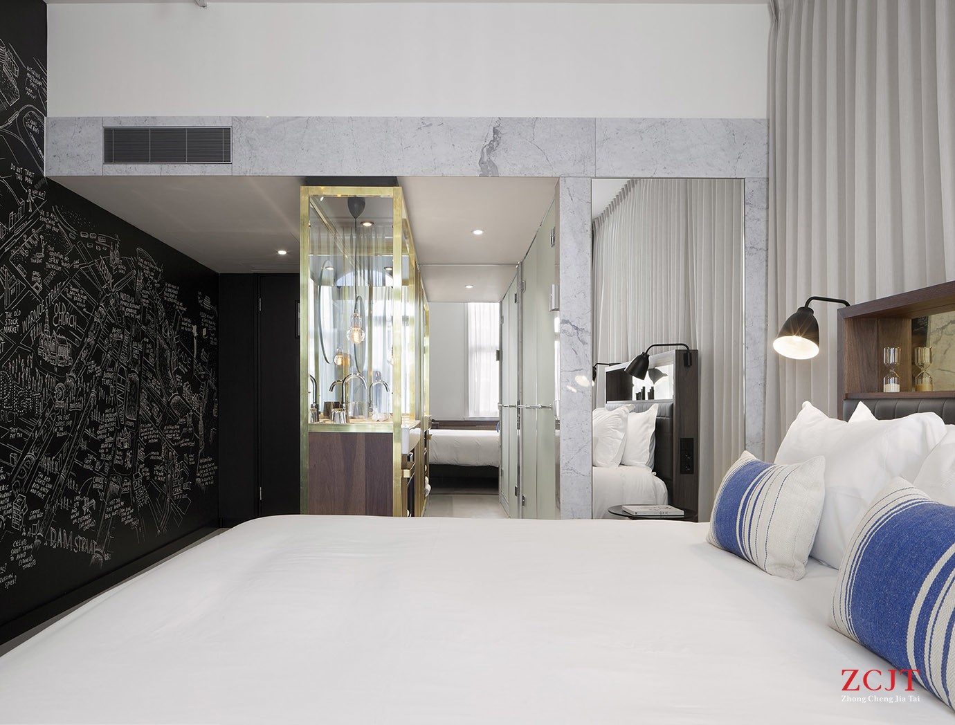 酒店客房設計現(xiàn)場圖片