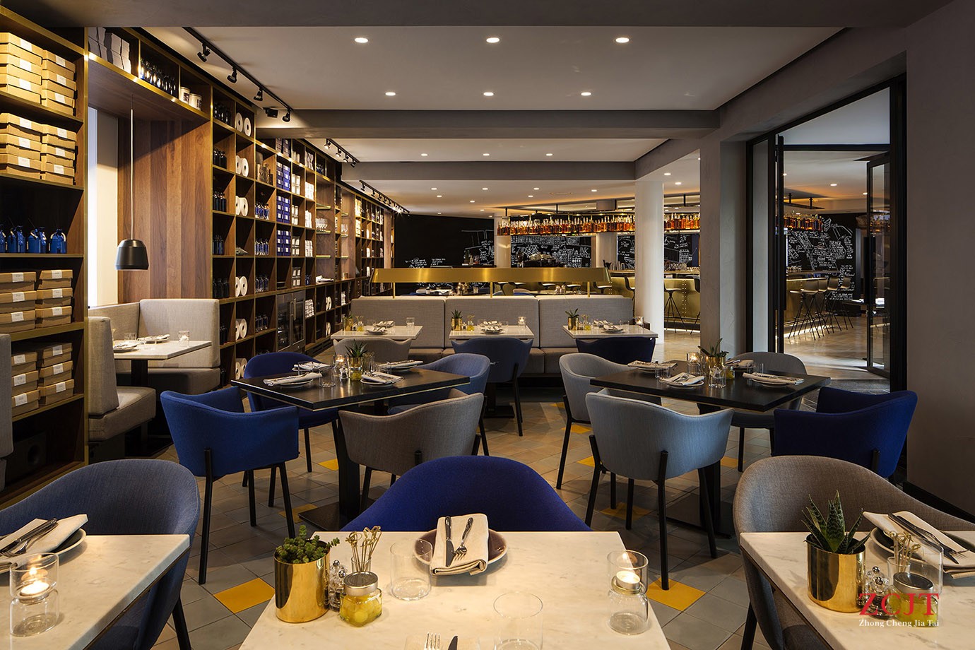 酒店西餐廳設計裝修、酒店裝修公司