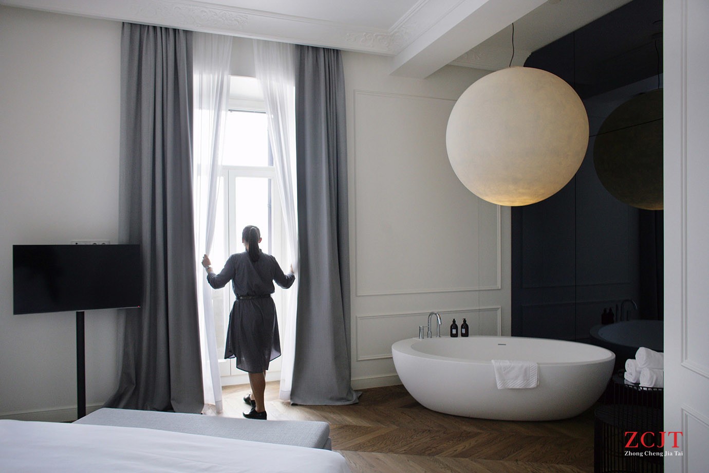 酒店開放式浴室設(shè)計