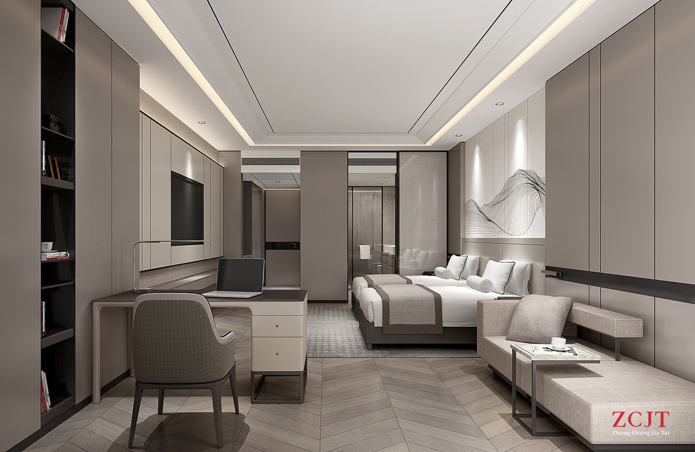 酒店標(biāo)間設(shè)計(jì)