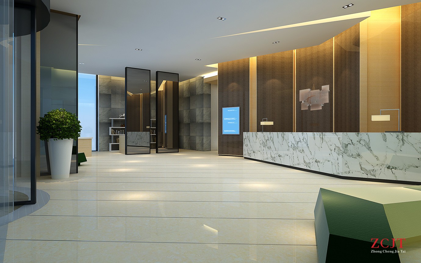 假日酒店前臺裝修