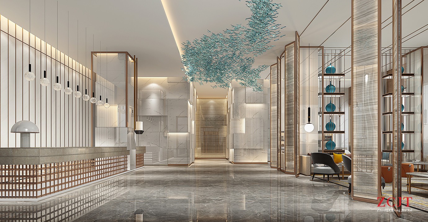 酒店大廳及接待廳設(shè)計