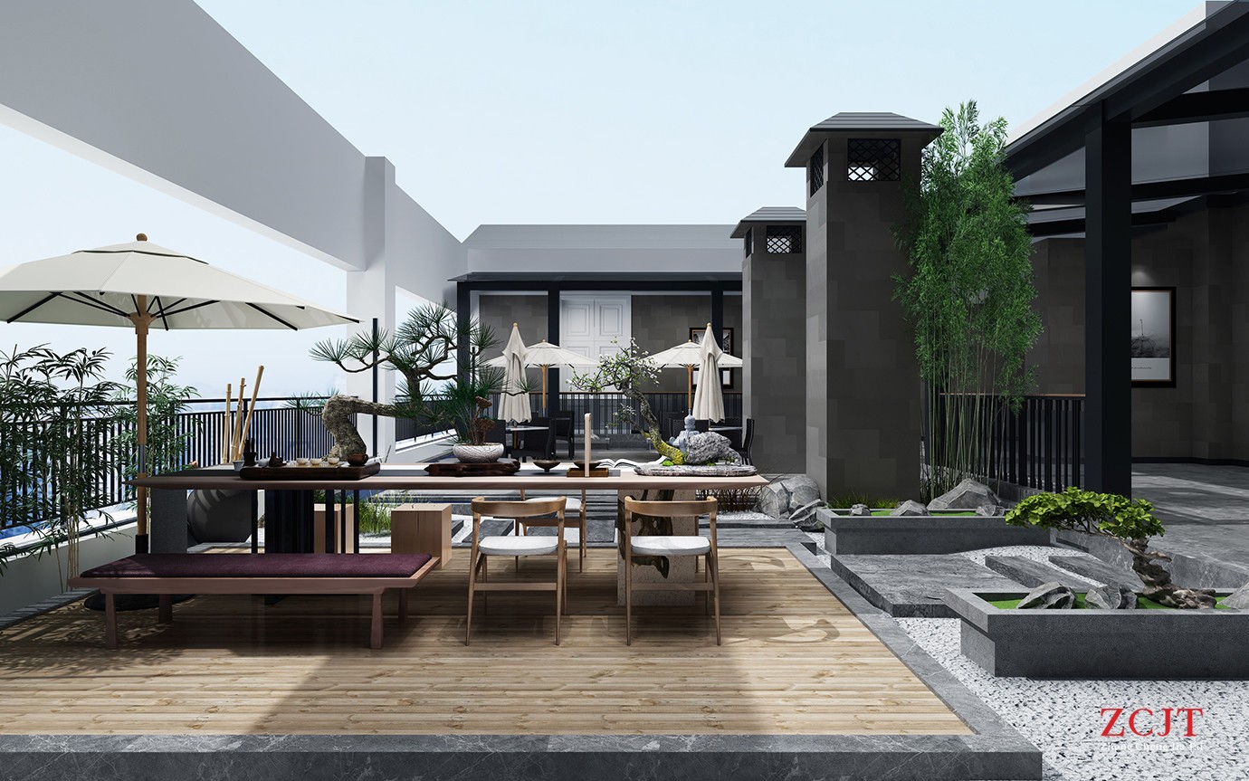 酒店露天休息區(qū)設(shè)計