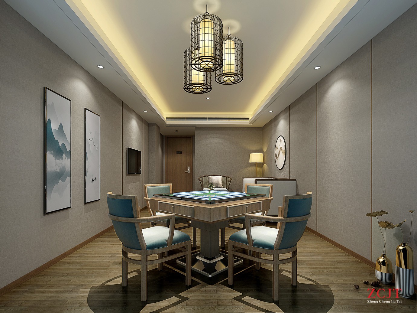 酒店棋牌室設計