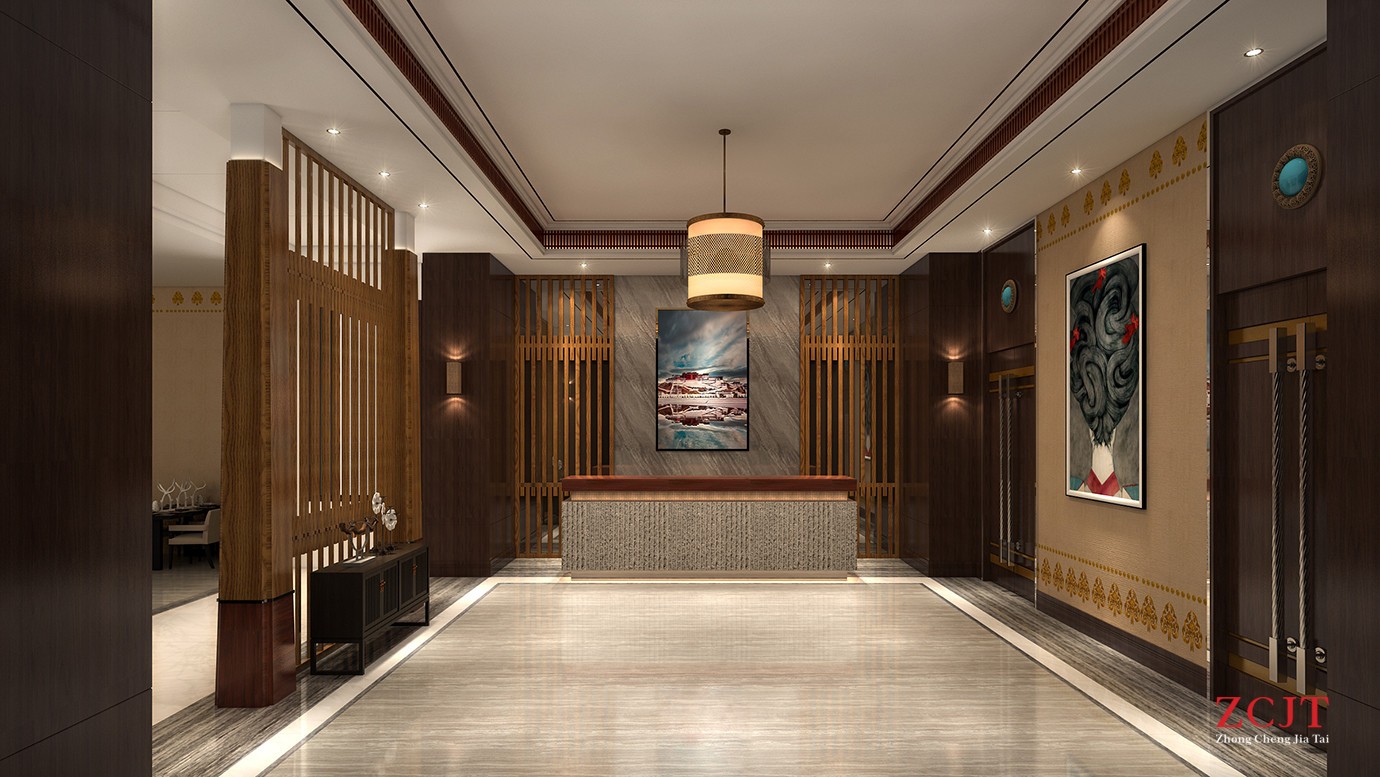 酒店接待區(qū)域