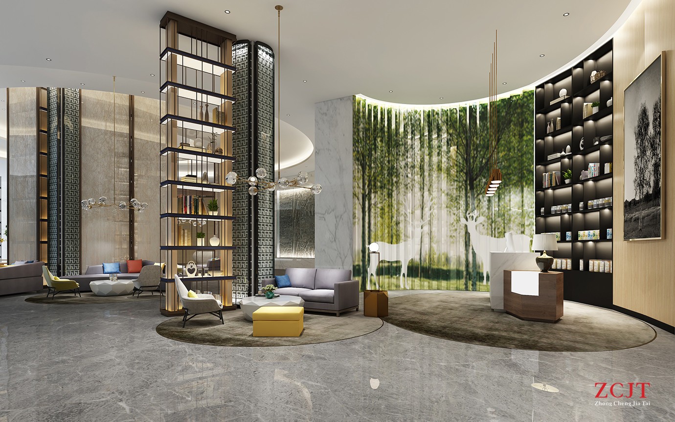 星級酒店大廳設(shè)計(jì)裝修設(shè)計(jì)空間