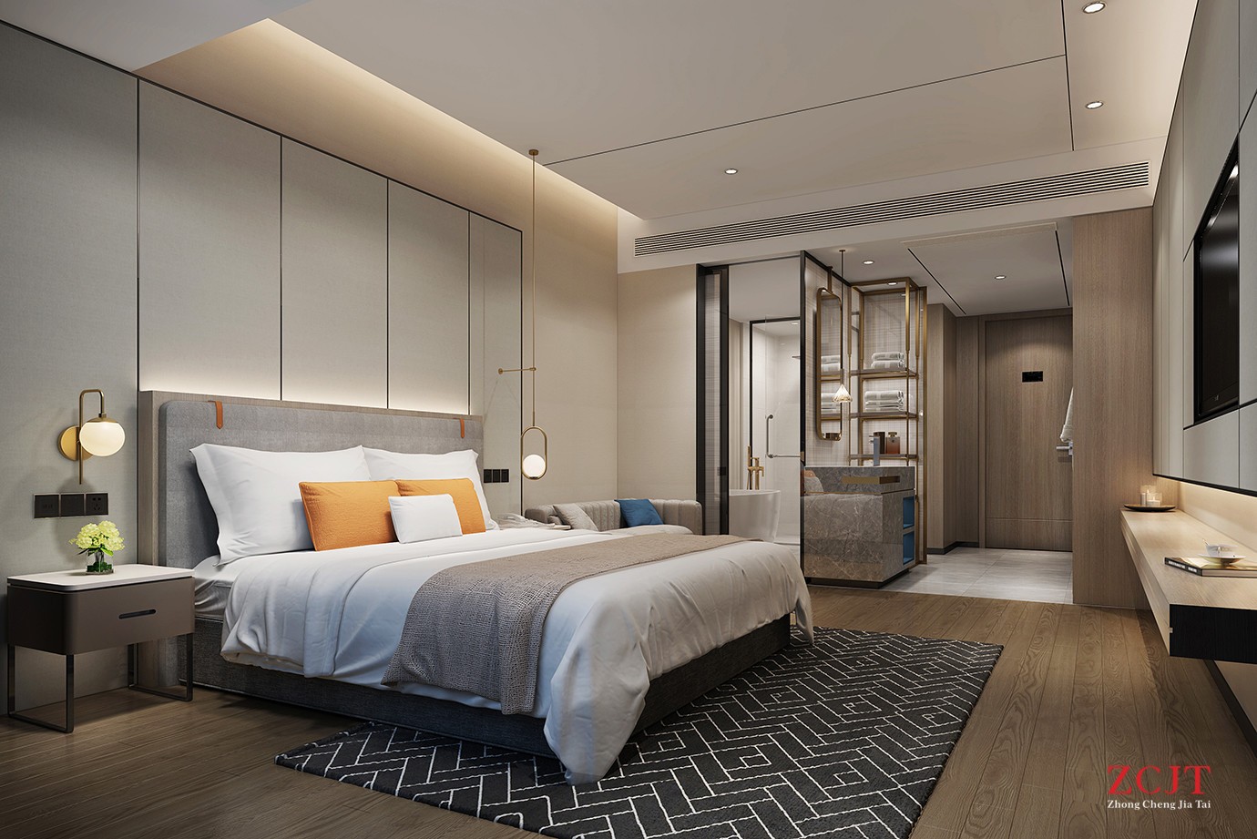 星級酒店客房設(shè)計(jì)裝修