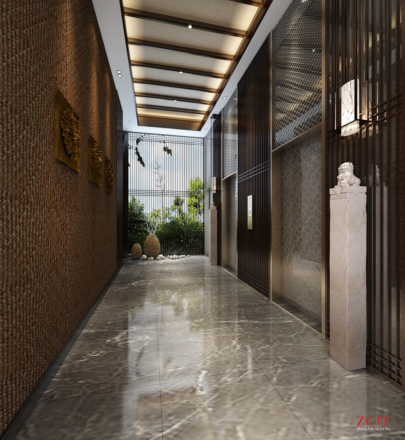 酒店電梯口設(shè)計(jì)