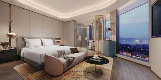 成都日落星辰酒店客房裝修項目--施工現(xiàn)場